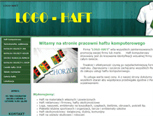 Tablet Screenshot of logohaft.pl